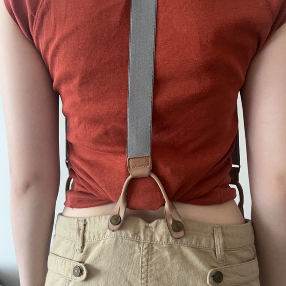 Maison Scotch "La Femme Selon Marie" Pants with Suspenders – Women's Petite - Picture 12 of 15